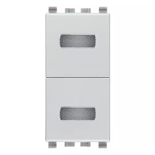 Vimar - 20388.N - Neutral double indicator unit Next