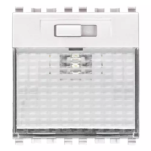 Vimar - 20389.012.B - Baliza luminosa LED 12V blanco