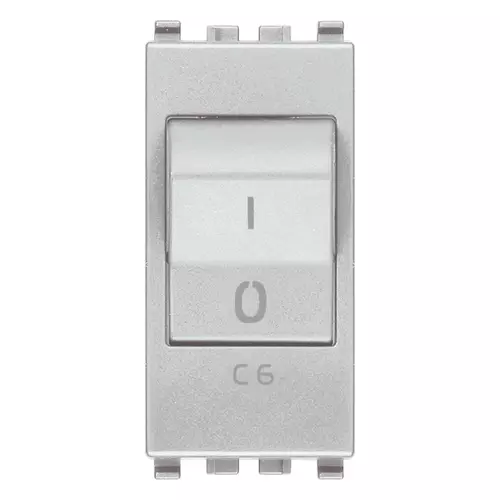 Vimar - 20405.06.N - Interruttore MT 1P+N C6 120-230V Next