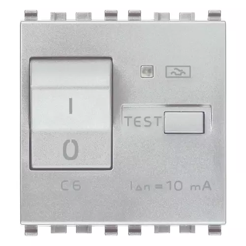 Vimar - 20411.06.N - 1P+N C6 RCBO 120-230V 10mA Next