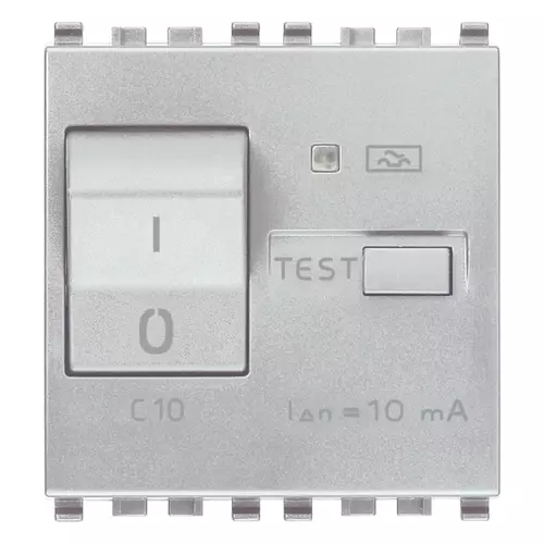 Vimar - 20411.10.N - Interruttore MTDiff. 1P+N C10 10mA Next