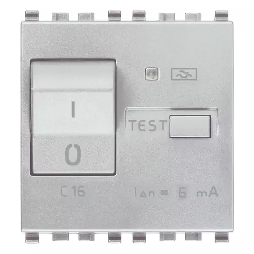 Vimar - 20411.16.6.N - Disj.MT Diff. 1P+N C16 6mA Next