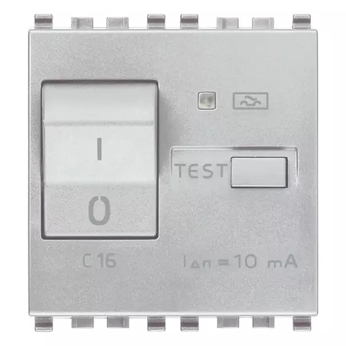 Vimar - 20411.16.N - Interruttore MTDiff. 1P+N C16 10mA Next