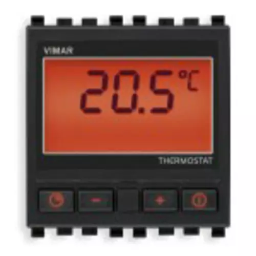 Vimar - 20440 - Thermostat für Wohnbereich grau