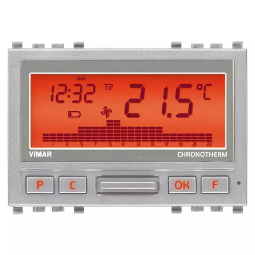 Vimar - 20446.N - Chronothermostat à batterie Next