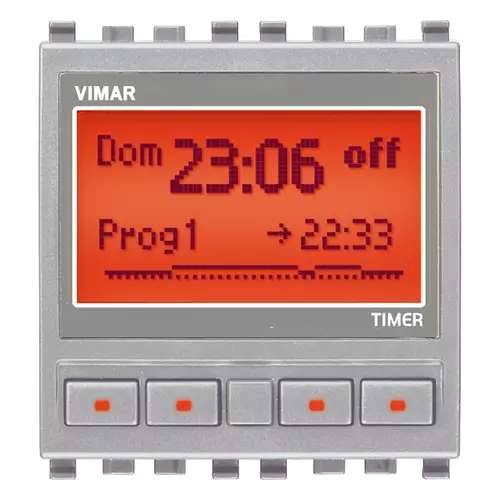 Vimar - 20448.N - Reloj programador 1 canal Next