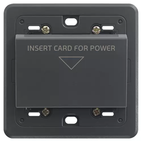 Vimar - 20466 - Interruptor badge 230V gris