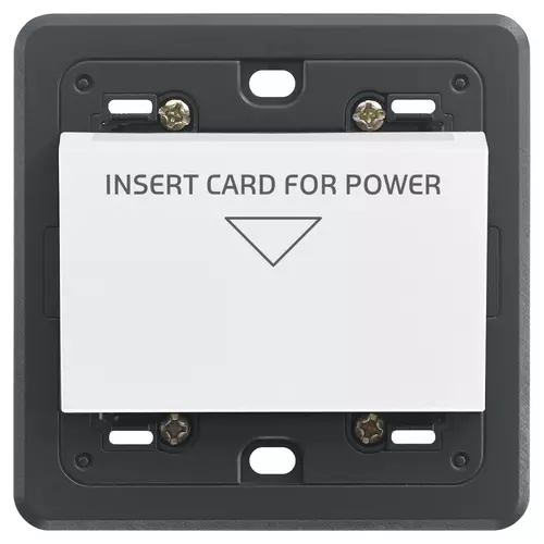 Vimar - 20466.B - Interruptor badge 230V blanco