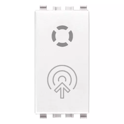 Vimar - 20477.B - By-alarm Plus adatt.inseritore 1M bianco