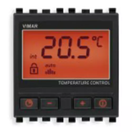 Vimar - 20514 - Thermostat mit Display grau