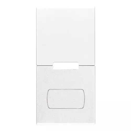 Vimar - 20531.0.B - Touche 1M personn. poussoir simple blanc