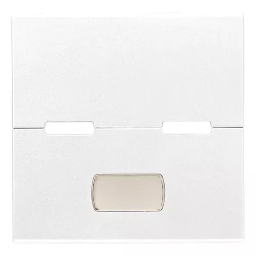 Vimar - 20532.1T.B - Button 2M with name-plate white