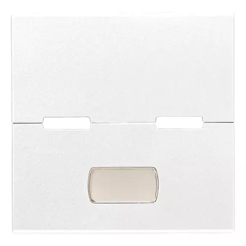 Vimar - 20532.1T.B - Touche 2M avec plaquette blanc