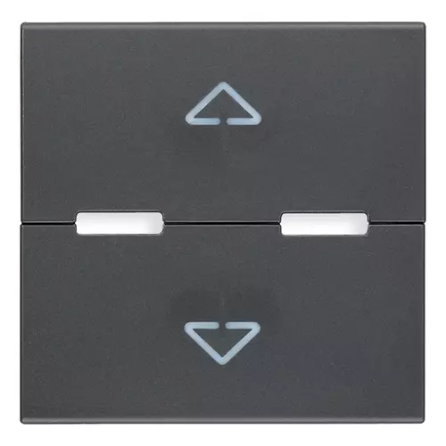 Vimar - 20532.21 - Touche 2M symbole flèches gris