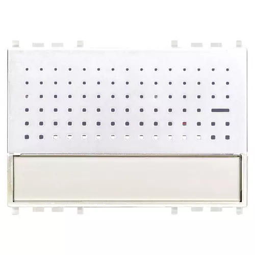 Vimar - 20577.B - Bouton d'appel Due Fili blanc