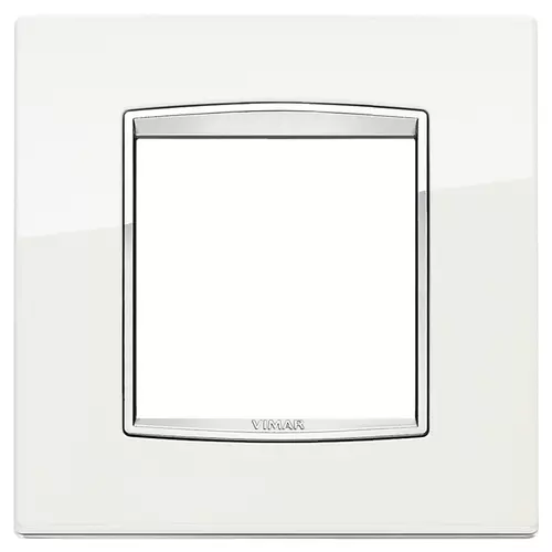 Vimar - 20642.C01 - Classic plate 2M Bright arctic white