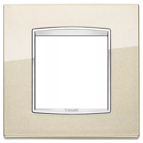 Vimar - 20642.C07 - Placa Classic 2M Bright champán