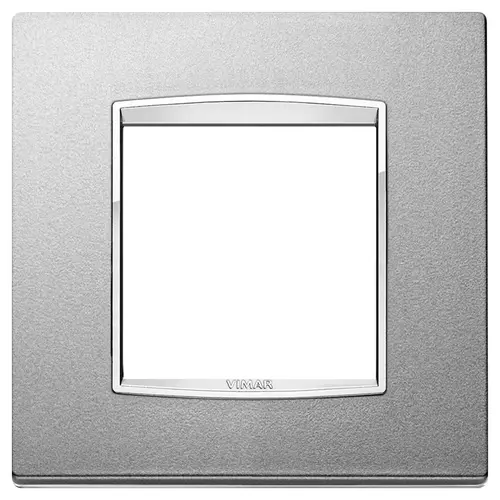 Vimar - 20642.C13 - Placca Classic 2M argento matt