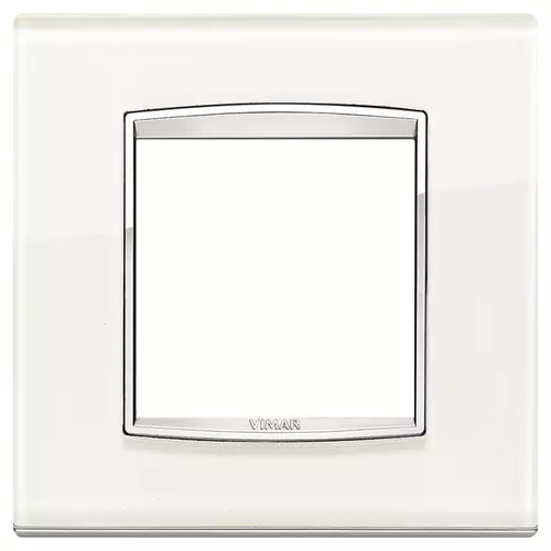 Vimar - 20642.C72 - Abd.rahm.Classic 2M Glass weiß ice