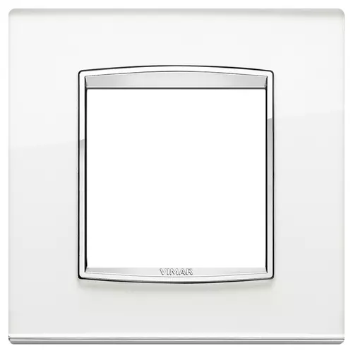 Vimar - 20642.C81 - Plaque Classic 2M Glass argent mirror