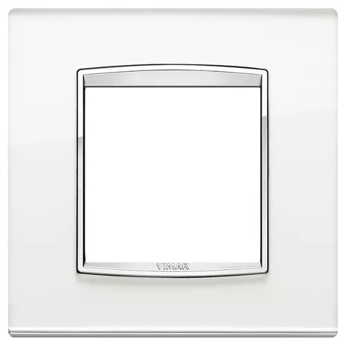 Vimar - 20642.C81 - Placa Classic 2M Glass plata mirror