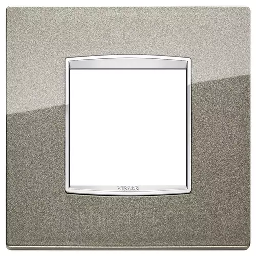 Vimar - 20647.C08 - Plaque Classic 2MBS Bright titane