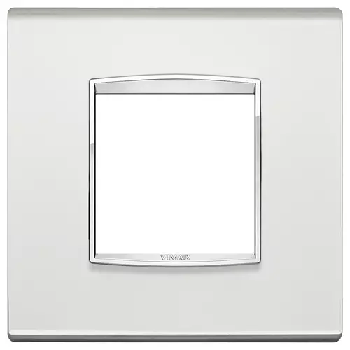 Vimar - 20647.C81 - Placa Classic 2MBS Glass plata mirror