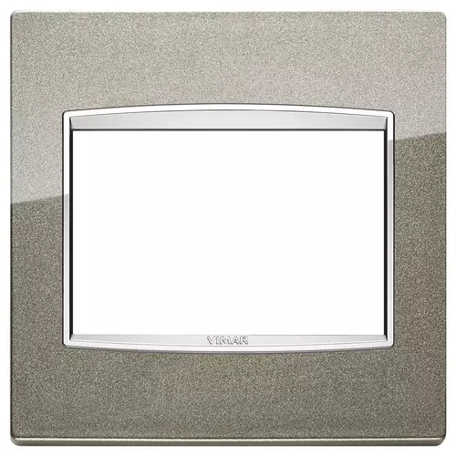 Vimar - 20648.C08 - Abd.rahmen Classic 3MBS Bright titan