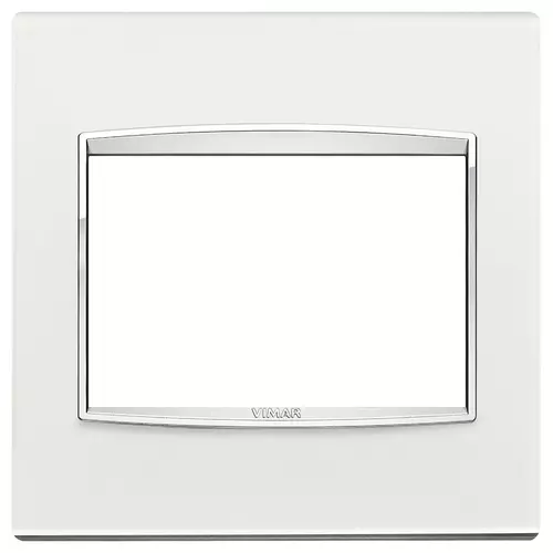 Vimar - 20648.C81 - Abd.rahm.Classic 3MBS Glass silber mirro