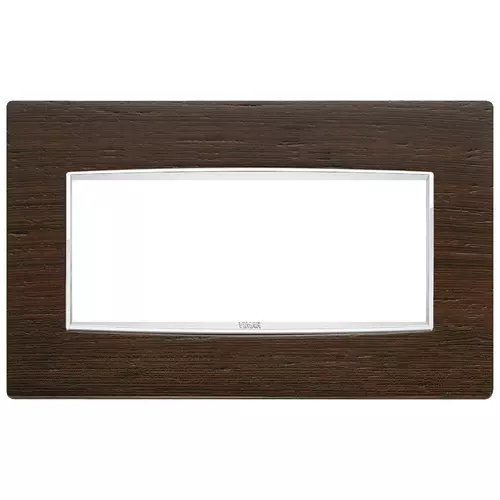 Vimar - 20649.C31 - Classic plate 5MBS Wood African wengé