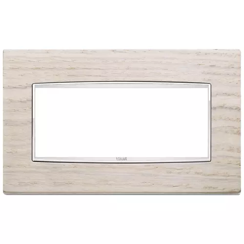 Vimar - 20649.C32 - Classic plate 5MBS Wood white oak