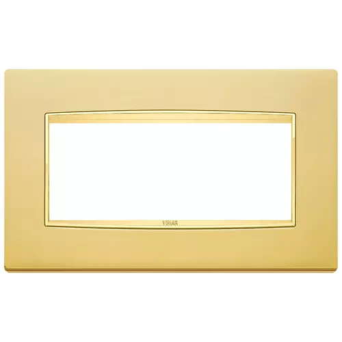 Vimar - 20649.G21 - Placa Classic 5MBS Galvan.oro satinado