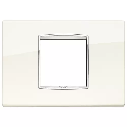 Vimar - 20652.C01 - Plaque Classic 2Mcentr Bright blanc arct