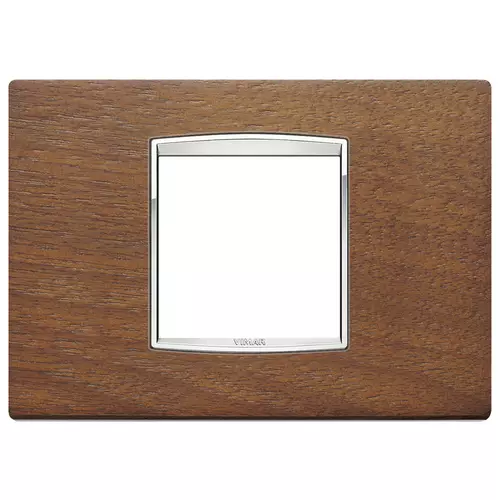 Vimar - 20652.C35 - Placa Classic 2McentrBS Wood nogal itali