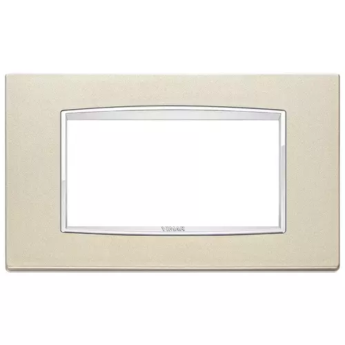 Vimar - 20654.C07 - Plaque Classic 4M Bright champagne