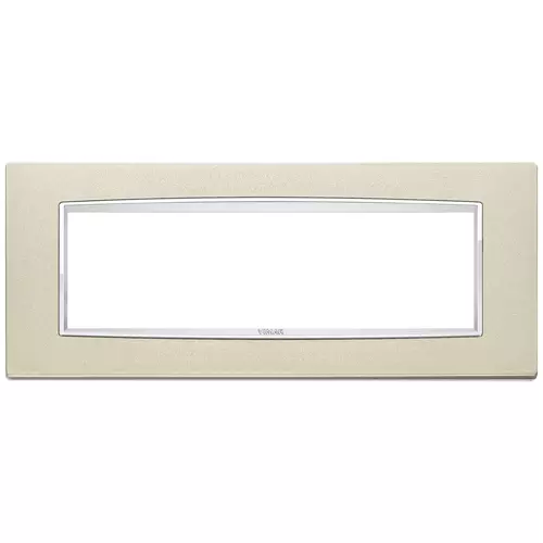 Vimar - 20657.C07 - Classic plate 7M Bright champagne