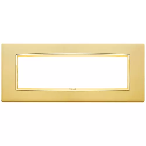 Vimar - 20657.G21 - Placa Classic 7M Galvan.oro satinado