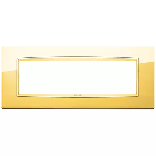 Vimar - 20657.G24 - Classic plate 7M Galvan.polished gold