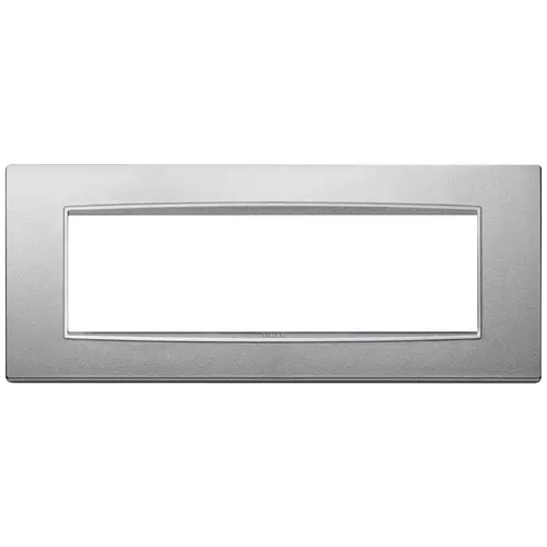Vimar - 20657.N13 - Placca Classic 7M argento matt