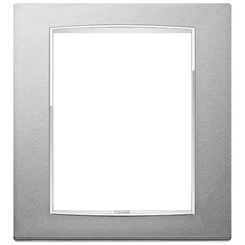 Vimar - 20668.C13 - Placca Classic 8M argento matt