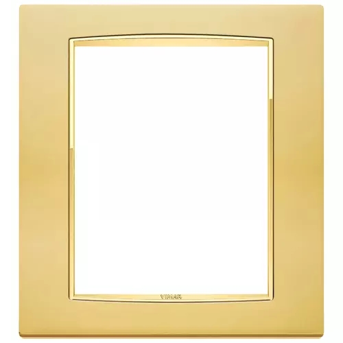 Vimar - 20668.G21 - Classic plate 8M Galvan.satin gold