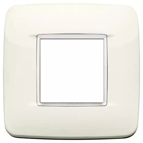 Vimar - 20677.B01 - Plaque Round 2M BS Bright blanc arctique