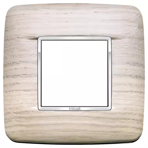 Vimar - 20677.C32 - Round plate 2MBS Wood white oak