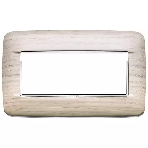 Vimar - 20679.C32 - Round plate 5MBS Wood white oak