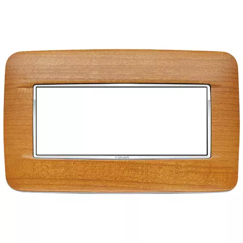 Vimar - 20679.C36 - Placa Round 5MBS Wood cerezo americano