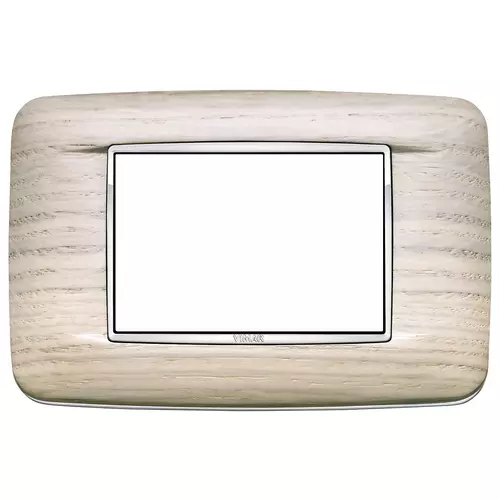 Vimar - 20683.C32 - Round plate 3M Wood white oak