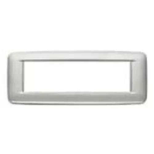 Vimar - 20687.N13 - Round plate 7M Bright matt silver