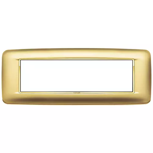 Vimar - 20687.G21 - Round plate 7M Galvan.satin gold