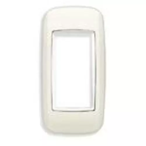 Vimar - 20696.B01 - Plaque Round 1Mhuiss.Bright blanc arct.