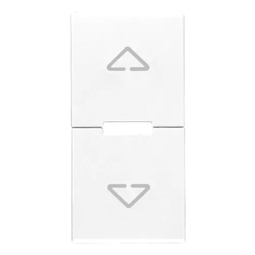 Vimar - 20755.2.B - 2 half buttons 1M arrows symbol white